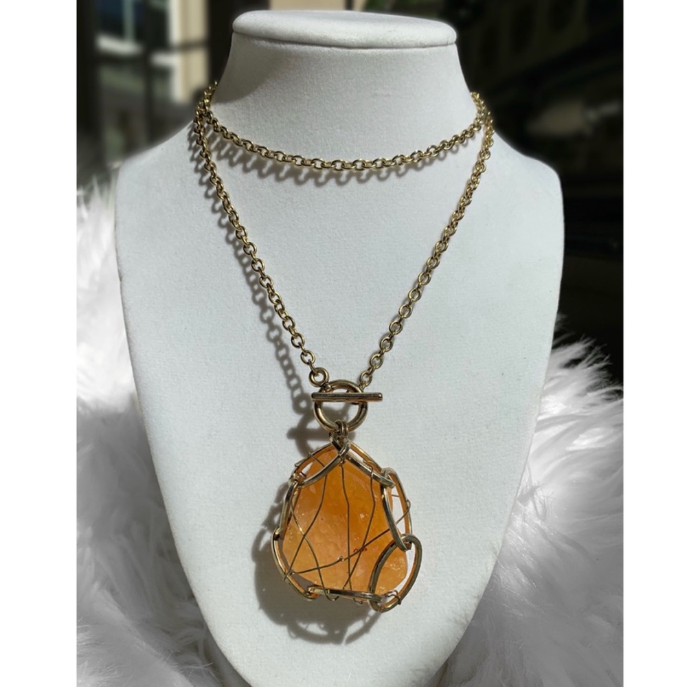 Unique Stone Necklace